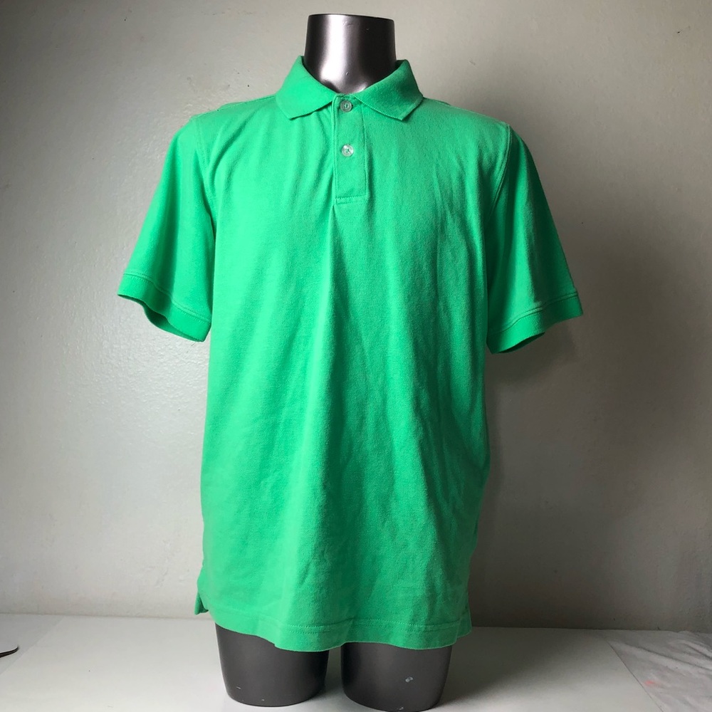 Basic Editions Green Polo